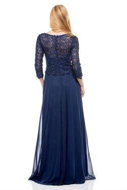 Style 1-1288021745-397 Marsoni by Colors Blue Size 14 Sleeves Free Shipping Plus Size Straight Dress on Queenly