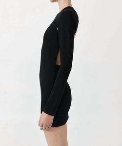 Style 1-1623231411-3011 St. Agni Black Size 8 Free Shipping Long Sleeve Cocktail Dress on Queenly
