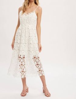 Style 1-1638838417-2696 BluIvy White Size 12 Floral Bridal Shower Cocktail Dress on Queenly