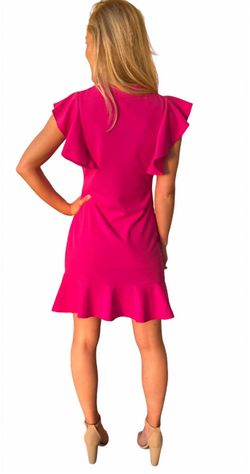 Style 1-1670774836-3814 Carole Christian Pink Size 16 Spandex Sleeves Free Shipping Tall Height Cocktail Dress on Queenly