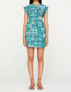 Style 1-1797983190-2791 Marie Oliver Green Size 12 Tall Height Mini Cocktail Dress on Queenly