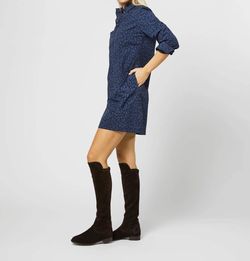Style 1-1877384699-3236 Ann Mashburn Blue Size 4 Pockets Mini Cocktail Dress on Queenly