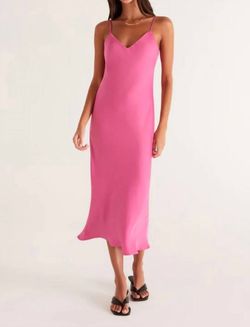 Style 1-1916922576-2696 Z Supply Pink Size 12 Polyester Spaghetti Strap Plus Size Cocktail Dress on Queenly