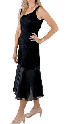 Style 1-1979842689-3011 current air Black Size 8 Tall Height Jersey Cocktail Dress on Queenly