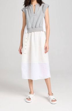 Style 1-2154302082-2791 3.1 Phillip Lim Gray Size 12 Tall Height Plus Size Grey Cocktail Dress on Queenly