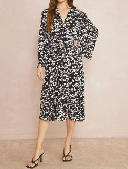Style 1-2155193909-2696 entro Black Size 12 Print Plus Size Cocktail Dress on Queenly