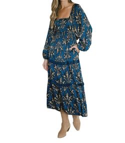 Style 1-2228912933-2791 OMIKA Blue Size 12 Sleeves Square Neck Cocktail Dress on Queenly