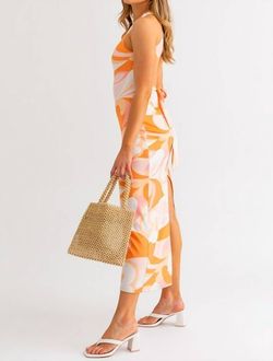 Style 1-2646997445-3011 LE LIS Orange Size 8 Cocktail Dress on Queenly