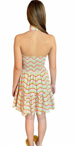 Style 1-3064614958-3011 SILKA Yellow Size 8 Sorority Sorority Rush Backless Cocktail Dress on Queenly