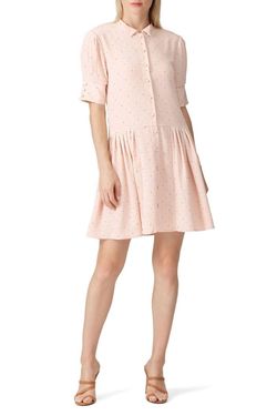 Style 1-3186846083-1901-1 Deborah Lyons Pink Size 6 High Neck Mini Tall Height Cocktail Dress on Queenly