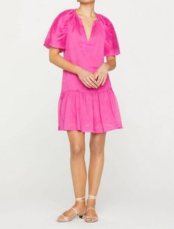 Style 1-3230526701-2791 Marie Oliver Pink Size 12 Tall Height Summer Sorority Rush Cocktail Dress on Queenly