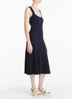 Style 1-3293725053-2696 Vince Blue Size 12 A-line Spandex Plus Size Cocktail Dress on Queenly