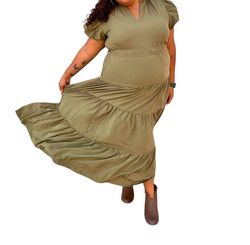Style 1-3421695947-3775 entro Green Size 16 Plus Size Cocktail Dress on Queenly