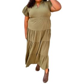 Style 1-3421695947-3775 entro Green Size 16 Plus Size Cocktail Dress on Queenly