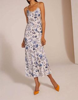 Style 1-3440946308-2696 Favorite Daughter Blue Size 12 Plus Size Floral Cocktail Dress on Queenly