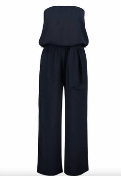 Style 1-3516302996-3855 bishop + young Blue Size 0 Polyester Jumpsuit Dress on Queenly