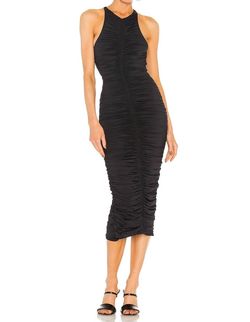 Style 1-3527528793-3236 A.L.C. Black Size 4 Polyester Cocktail Dress on Queenly