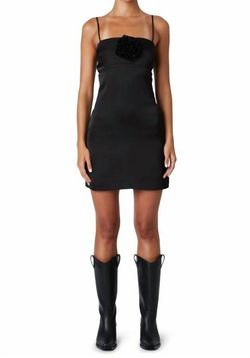 Style 1-3561504547-2696 NIA Black Size 12 Fitted Spaghetti Strap Casual Cocktail Dress on Queenly