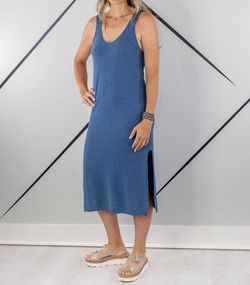 Style 1-3976405981-2791 HYFVE Blue Size 12 Tall Height Side Slit Cocktail Dress on Queenly