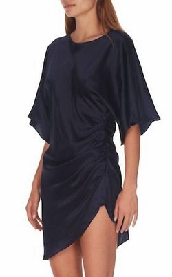Style 1-4014474941-3855 Amanda Uprichard Blue Size 0 Silk Cocktail Dress on Queenly