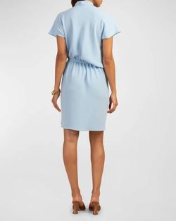 Style 1-462653093-3236 Trina Turk Blue Size 4 Mini Polyester Cocktail Dress on Queenly