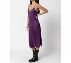 Style 1-583388949-2791 Stillwater Purple Size 12 Side Slit Cocktail Dress on Queenly