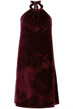 Style 1-731042997-2901 bishop + young Red Size 8 Floor Length Velvet Tall Height Straight Dress on Queenly