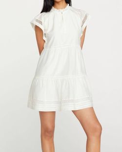 Style 1-897953732-3471 Marie Oliver White Size 4 Mini Free Shipping Cocktail Dress on Queenly