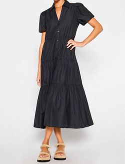 Style 1-945699329-2791 Brochu Walker Black Size 12 Tall Height Sleeves Belt Mini High Neck Cocktail Dress on Queenly