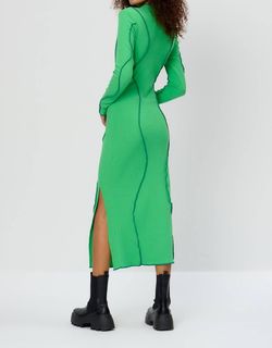 Style 1-95181668-2901 ANOTHER GIRL Green Size 8 Floor Length Tall Height Side slit Dress on Queenly