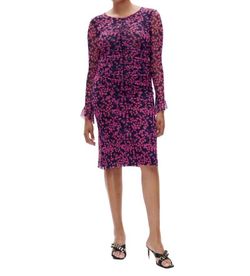 Style 1-957786984-3236 BAUM UND PFERDGARTEN Pink Size 4 Polyester Free Shipping Tall Height Cocktail Dress on Queenly