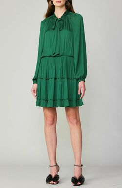 Style 1-1516589466-2901 current air Green Size 8 High Neck Long Sleeve Polyester Cocktail Dress on Queenly