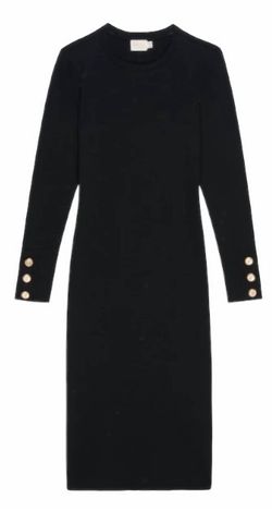 Style 1-1529916849-3852 Nation LTD Black Size 0 Side Slit Long Sleeve Cocktail Dress on Queenly