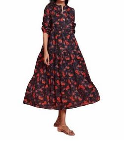 Style 1-1582934374-3471 RO'S GARDEN Black Size 4 Free Shipping Floral Cocktail Dress on Queenly