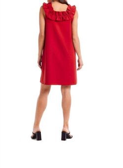 Style 1-1596200745-2791 mudpie Red Size 12 Polyester Casual Spandex Plus Size Cocktail Dress on Queenly
