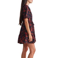 Style 1-1734686840-2901 APIECE APART Red Size 8 Belt Mini Tall Height Cocktail Dress on Queenly