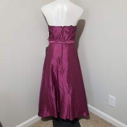 Style Vintage Be Smart Purple Size 10 Belt Jewelled Vintage Floor Length A-line Dress on Queenly