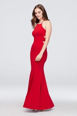Morgan & Co. Red Size 12 Plus Size Mermaid Dress on Queenly