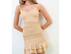 Style 1-3089534918-3000 PAPERMOON Yellow Size 8 Polyester Free Shipping Cocktail Dress on Queenly