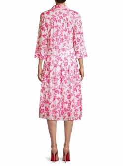 Style 1-3127358295-3011 RO'S GARDEN Pink Size 8 Sleeves High Neck Cocktail Dress on Queenly