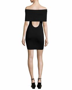 Style 1-3275264573-2696 Bailey 44 Black Size 12 Mini Spandex Plus Size Cocktail Dress on Queenly
