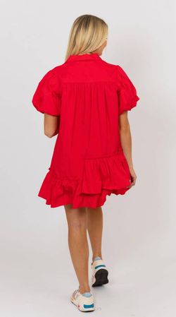 Style 1-3608404674-2791 Karlie Red Size 12 Sorority Rush Tall Height Free Shipping Sleeves Cocktail Dress on Queenly
