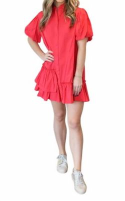 Style 1-3608404674-2791 Karlie Red Size 12 Summer High Neck Plus Size Cocktail Dress on Queenly