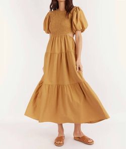 Style 1-3648219212-3855 girl and the sun Brown Size 0 Free Shipping Military Straight Dress on Queenly