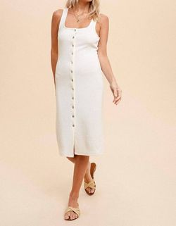 Style 1-3655124981-2901 Hem & Thread White Size 8 Free Shipping Square Neck Cocktail Dress on Queenly