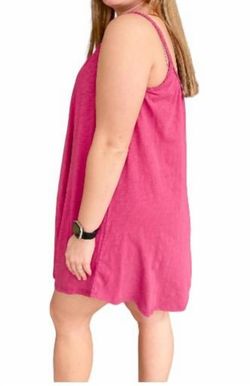 Style 1-379966022-3471 Z Supply Pink Size 4 Sorority Jersey Summer Cocktail Dress on Queenly