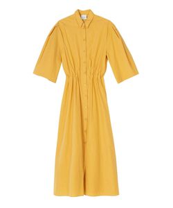 Style 1-3863995085-1502 ALYSI Yellow Size 40 Sleeves Free Shipping Plus Size Cocktail Dress on Queenly
