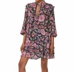 Style 1-3907733479-3011 Cleobella Purple Size 8 Print Summer Cocktail Dress on Queenly