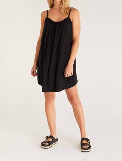 Style 1-635588437-2791 Z Supply Black Size 12 Plus Size Summer Cocktail Dress on Queenly
