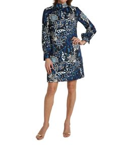 Style 1-784877818-3011 CK BRADLEY Blue Size 8 Tall Height Cocktail Dress on Queenly